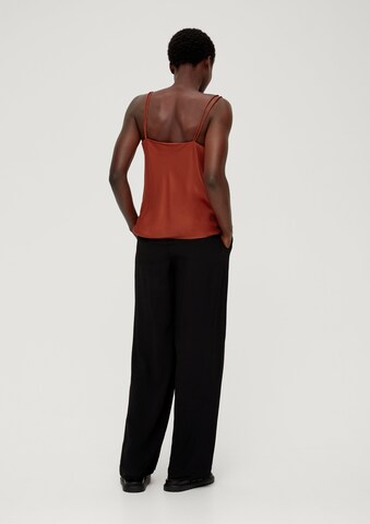 s.Oliver BLACK LABEL Top in Orange