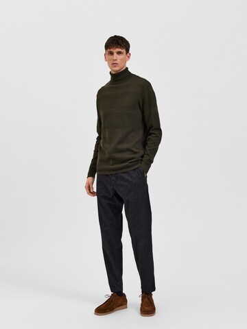 SELECTED HOMME Pullover 'Maine' i grøn