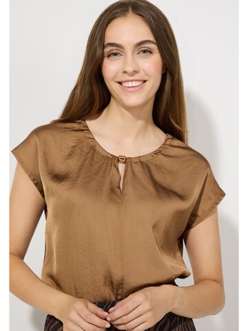 MORE & MORE Shirt in Brown: front