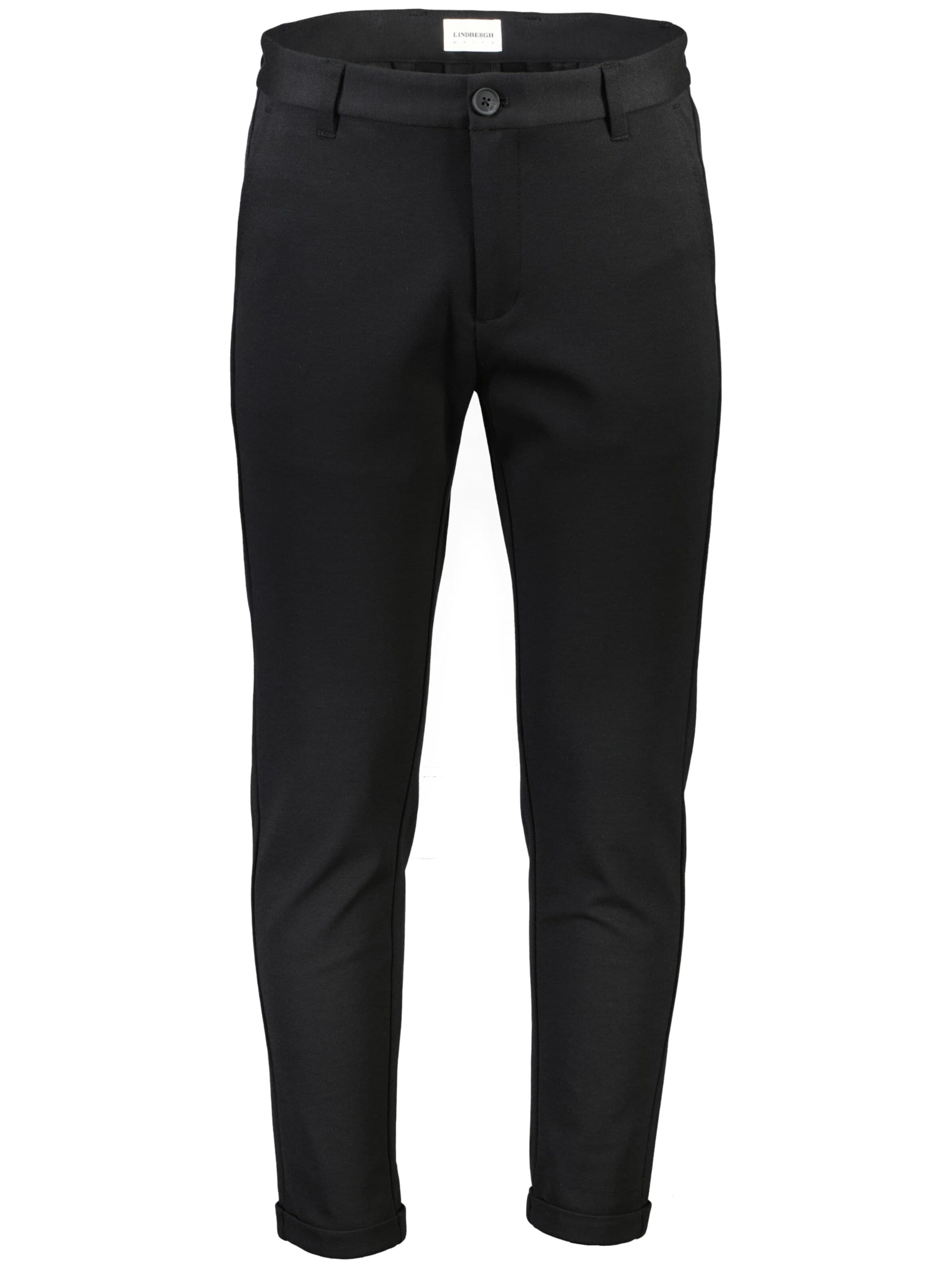 Lindbergh Slimfit Housut värissä musta: etupuoli