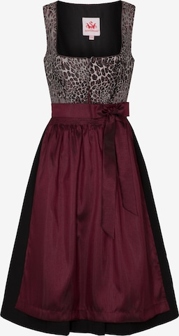 Dirndl SPIETH & WENSKY en rouge : devant