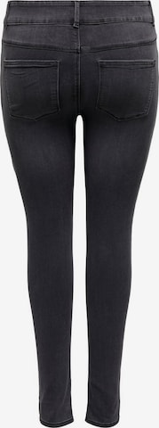 ONLY Carmakoma Skinny Jeans in Schwarz