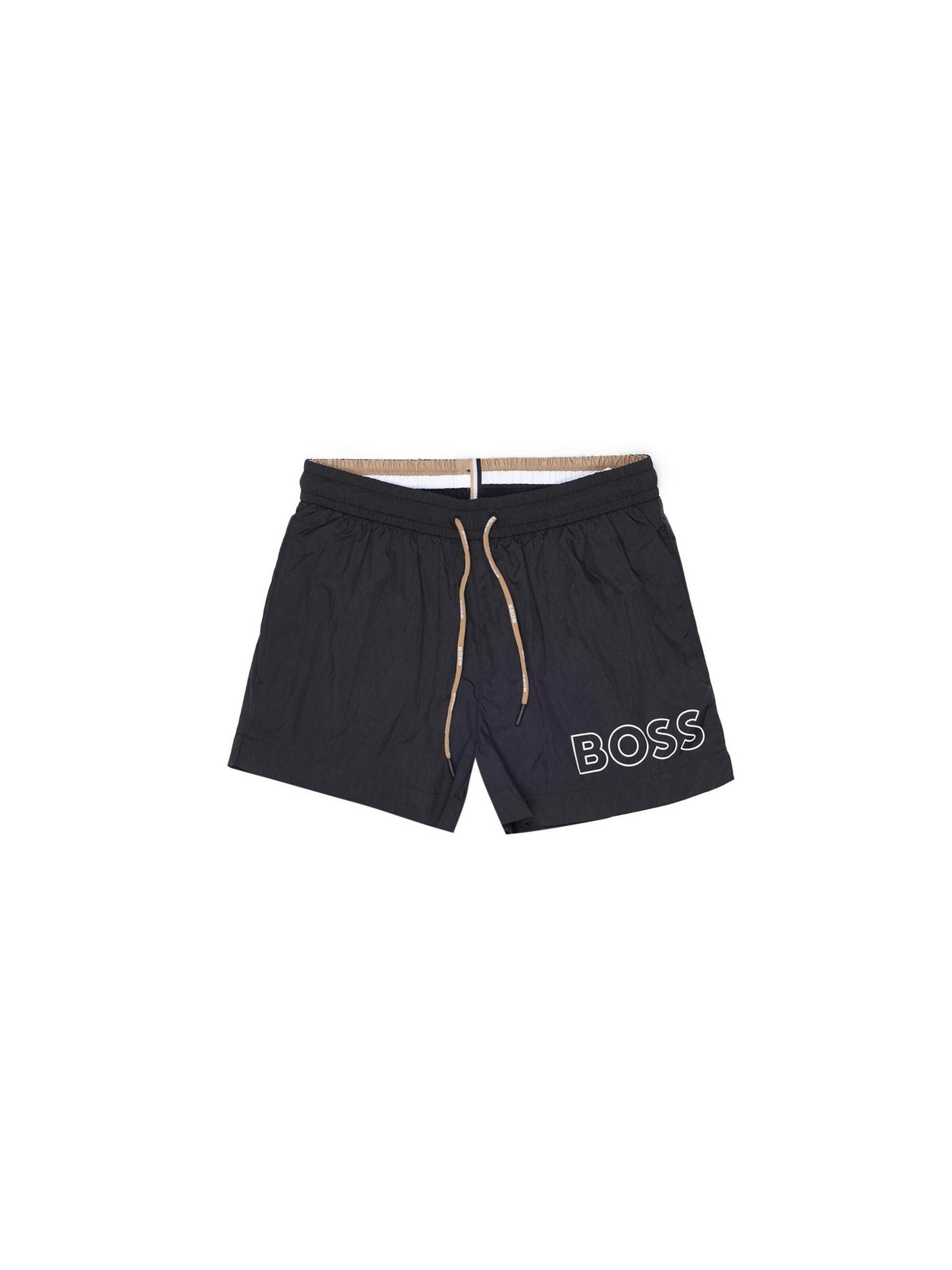 Pantaloncini da bagno '10229264 50469280' di BOSS in nero: frontale