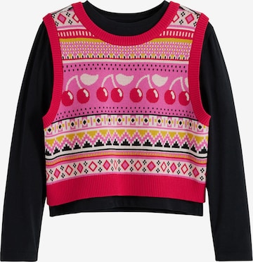 juoda Desigual Marškinėliai: priekis