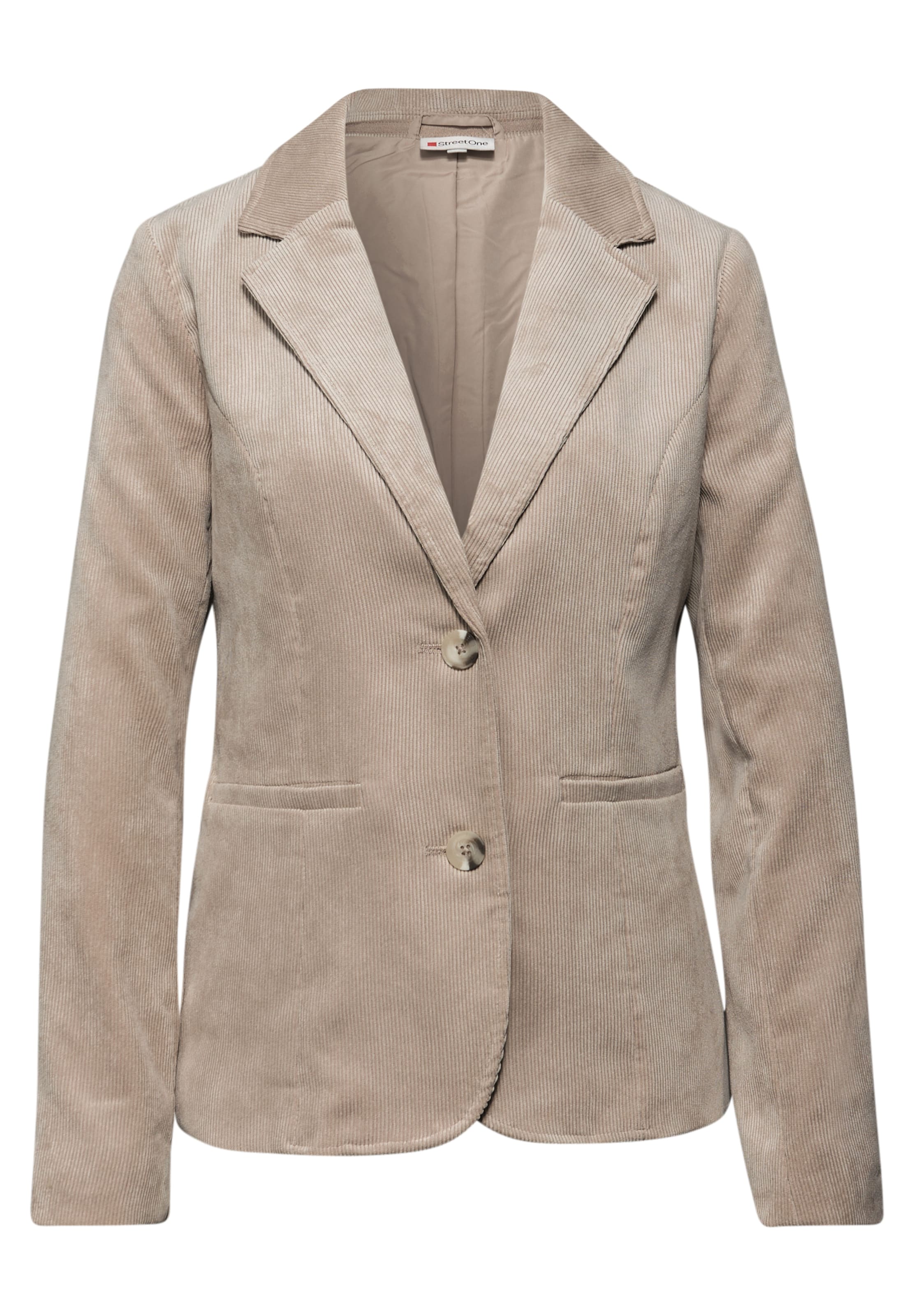 STREET ONE Blazer in Beige: Vorderseite