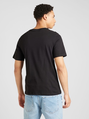 T-Shirt 'LAFAYETTE' JACK & JONES en noir