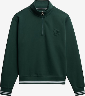 Superdry Sweatshirt 'Country Club' in Groen: voorkant