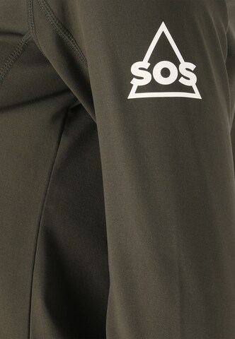 SOS Athletic Sweater in Black