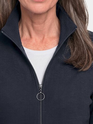 Goldner Jacke in Blau
