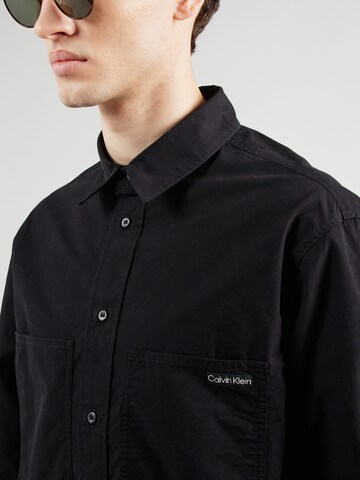 Comfort fit Camicia di Calvin Klein Jeans in nero