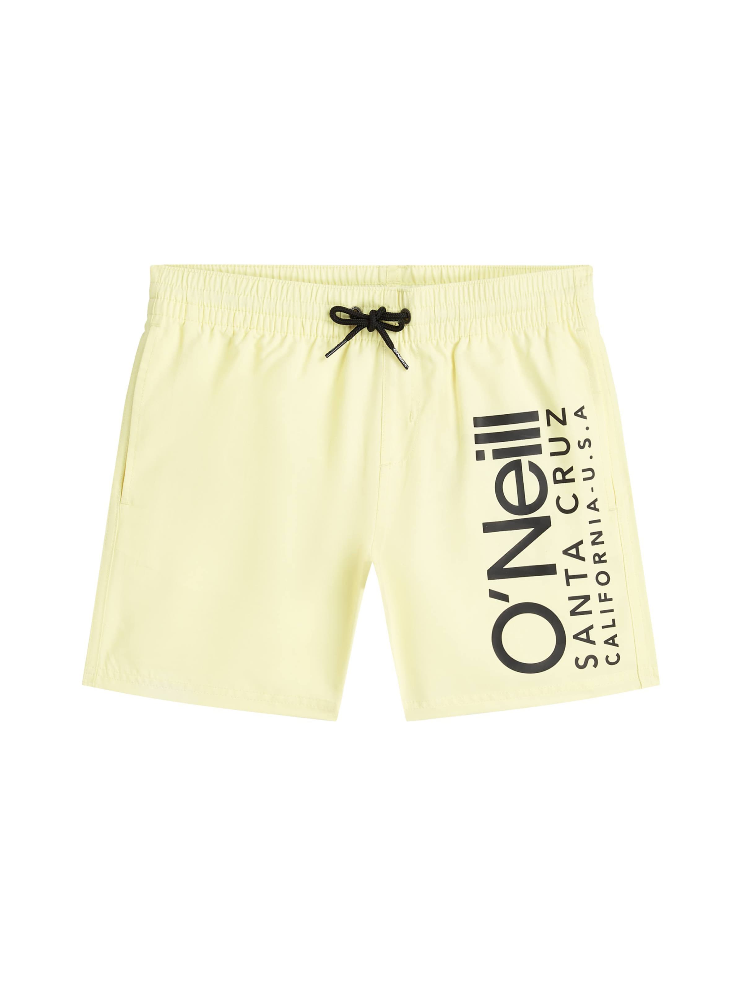Pantaloncini da bagno 'Cali' di O'NEILL in giallo: frontale