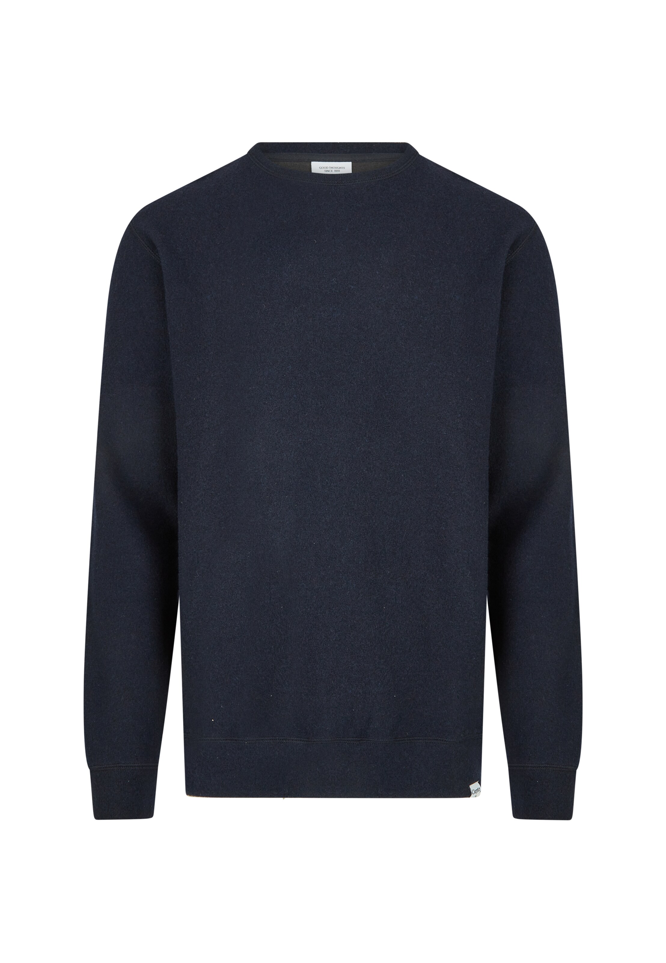 Cleptomanicx Sweatshirt 'Noitch' in Blue: front