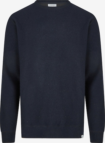 Cleptomanicx Sweatshirt 'Noitch' in Blue: front