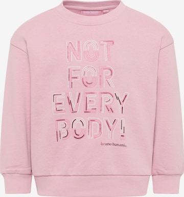 Bruno Banani Sweatshirt 'FIGUEROA' in Roze: voorkant