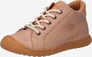 BISGAARD First-Step Shoes 'Thor' in Pink: front