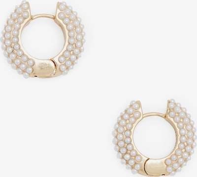 AllSaints Earrings in Gold / Pearl white, Item view