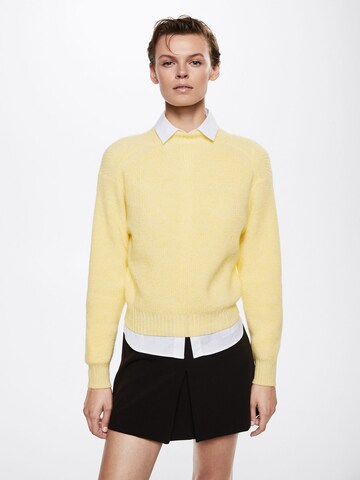 MANGO Sweater 'Rodinni' in Yellow: front