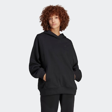 ADIDAS ORIGINALS Sweatshirt 'Premium Essentials' in Schwarz: predná strana