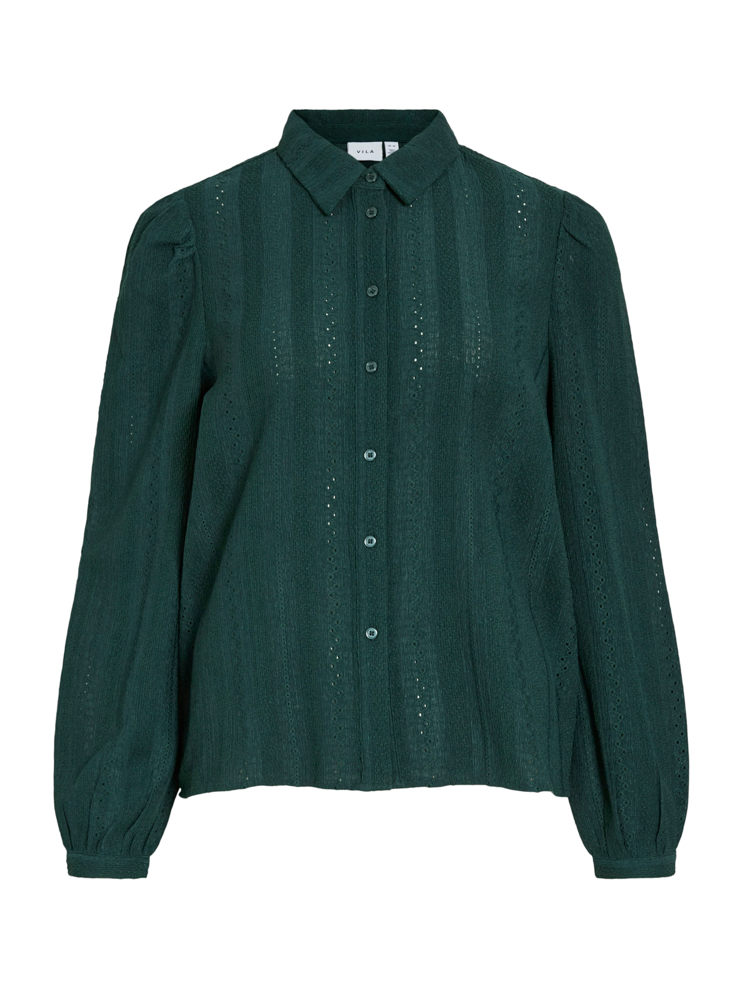 VILA - Blusa 'VIZANIA' en verde: frente