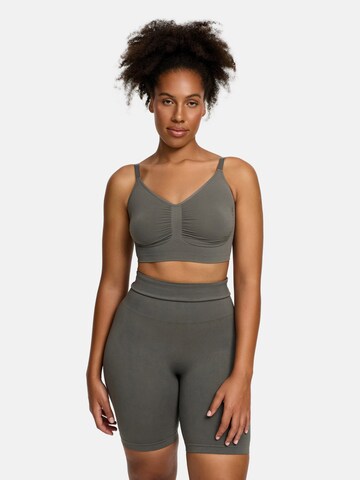 cfab (formerly creamy fabrics) Shapingbroek 'High Waisted Shaping Shorts' in Grijs
