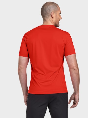 T-Shirt fonctionnel 'Chipoma' Schöffel en rouge