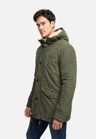 INDICODE JEANS Winterjas in Groen