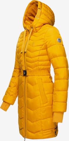 NAVAHOO Зимнее пальто 'Alpenveilchen' в Желтый