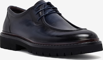 Scarpa stringata di Derimod in blu: frontale