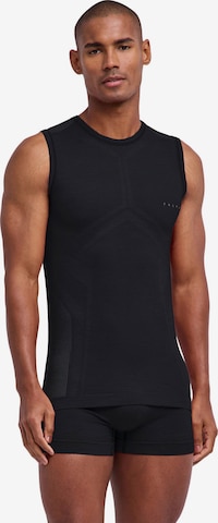 FALKE Base Layer in Schwarz: Vorderseite