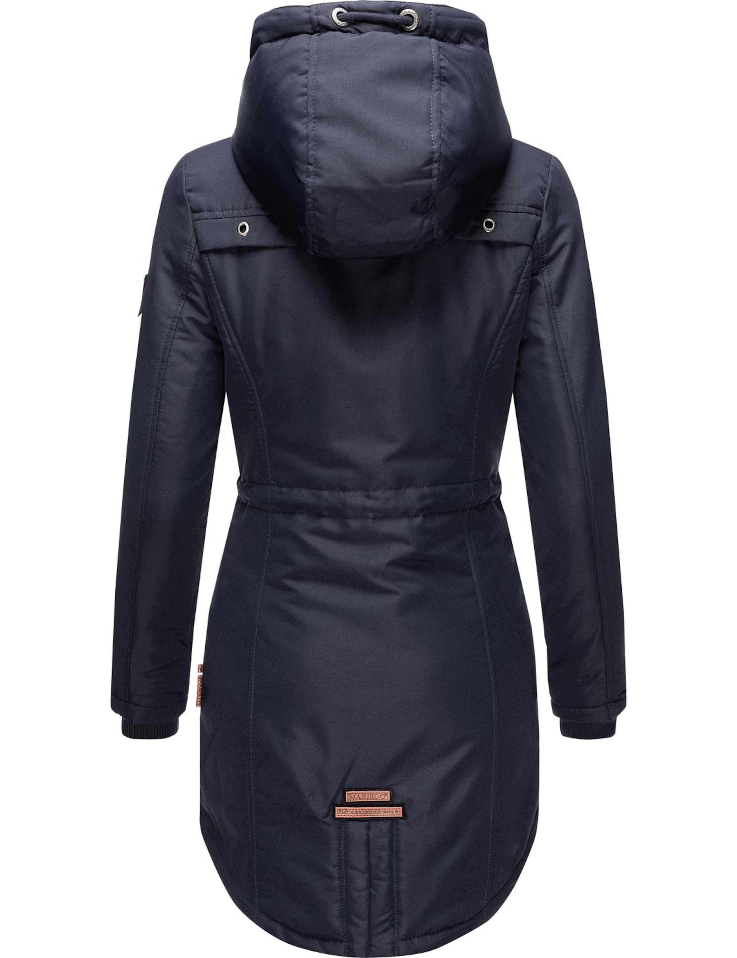 MARIKOO Vinterparkas 'Kamii' i blå