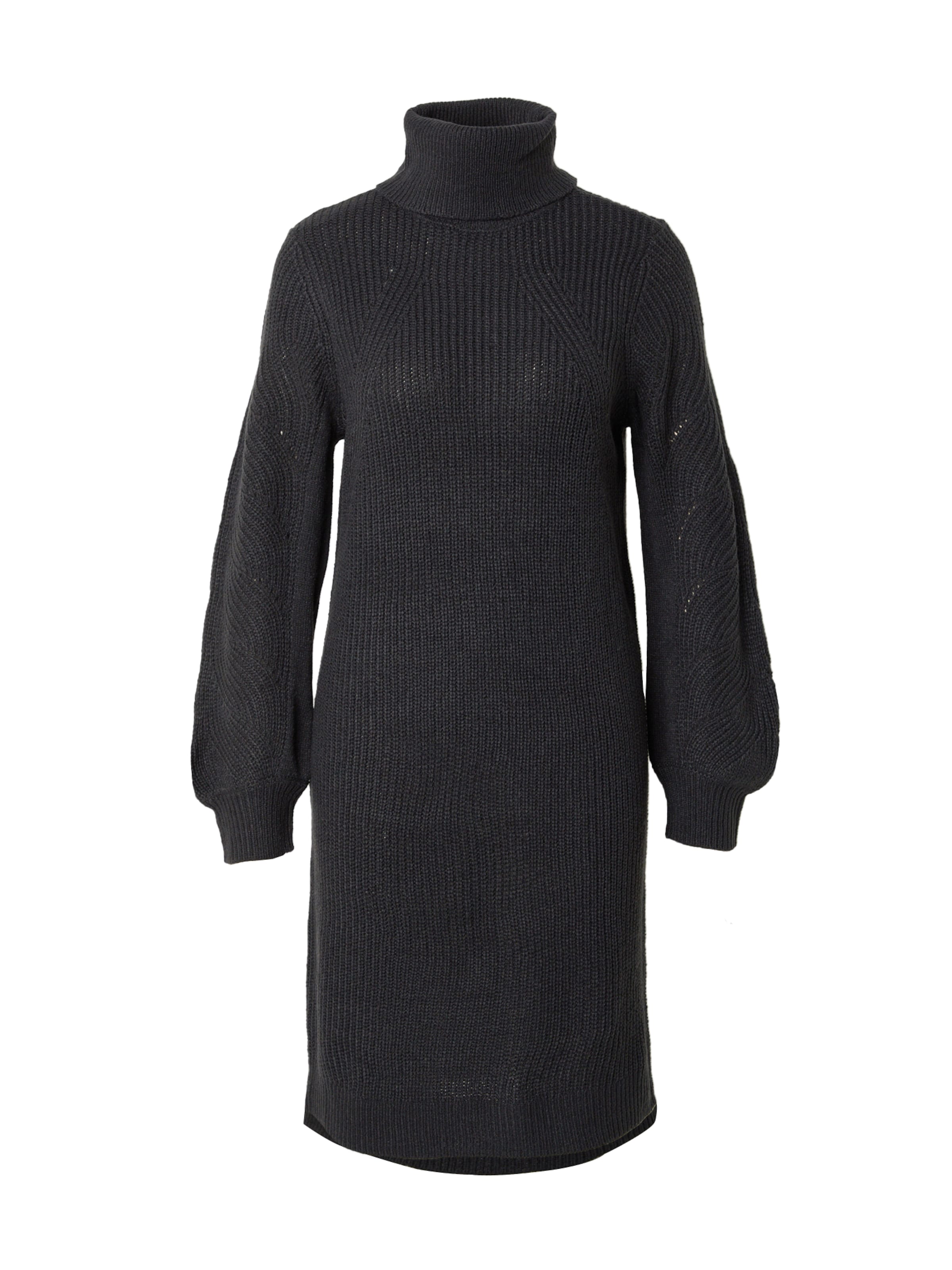 VILA Πλεκτό φόρεμα 'VINika' σε μαύρο, Άποψη προϊόντος