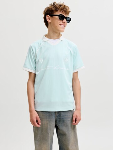 Jack & Jones Junior Shirt in Blauw: voorkant