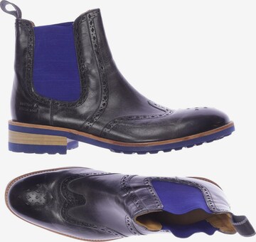 MELVIN & HAMILTON Anke & Mid-Calf Boots in 42 in Blue: front