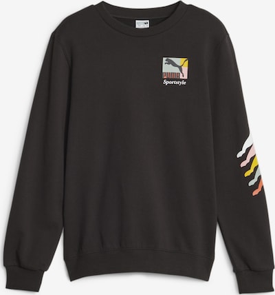 PUMA Sweatshirt in mischfarben / schwarz, Produktansicht