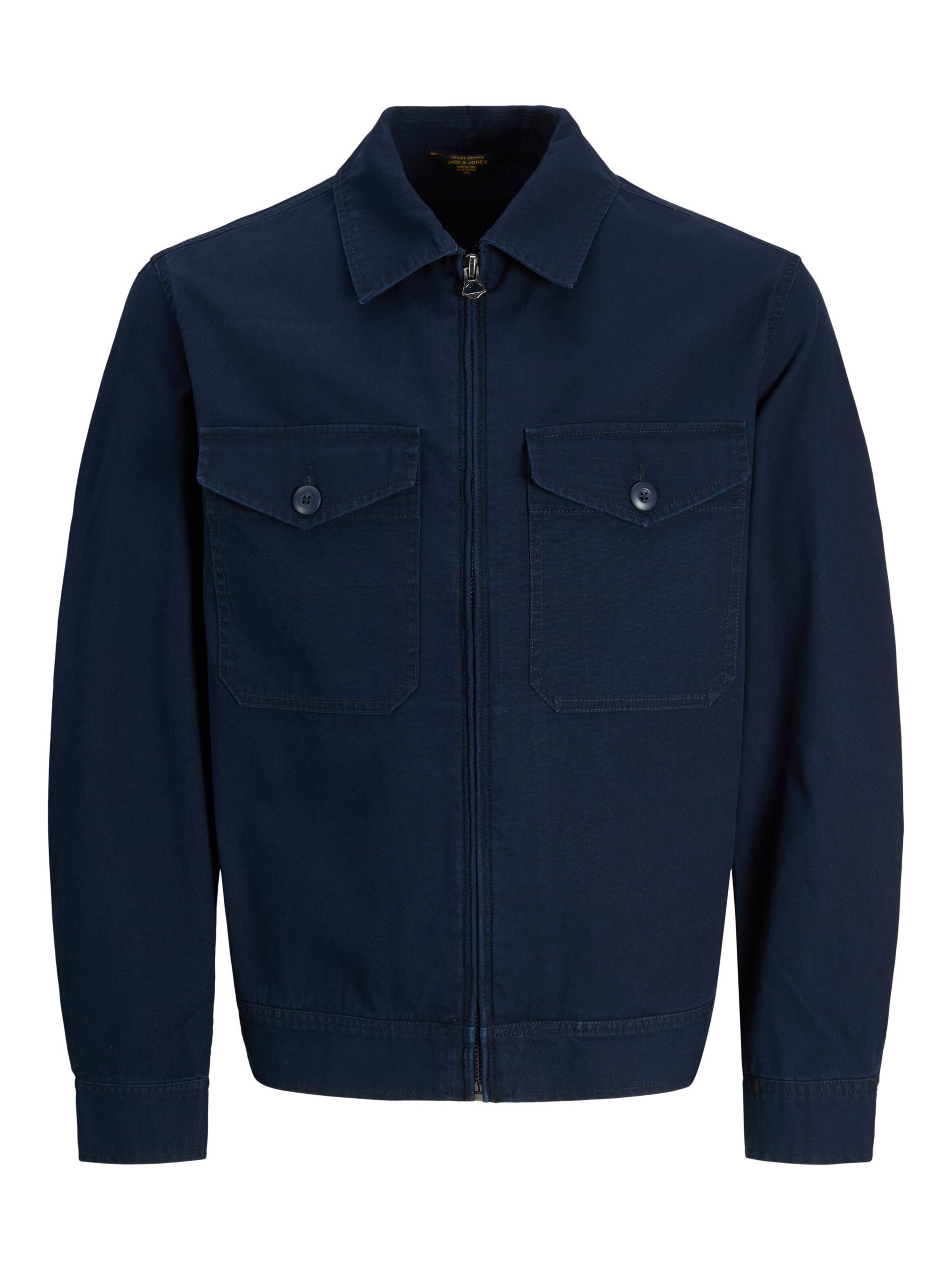 Veste mi-saison 'JPRBlujaden' Jack & Jones Plus en bleu : devant