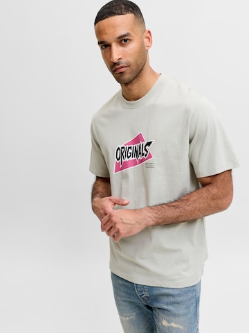 JACK & JONES Majica 'JORKAI' | siva barva