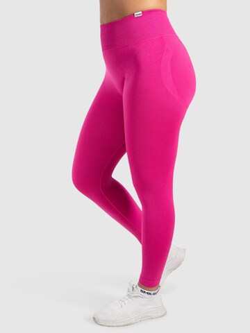 Smilodox Skinny Leggings ' Sena ' in Roze