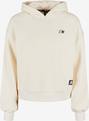 Starter Black Label Sportief sweatshirt in Beige: voorkant