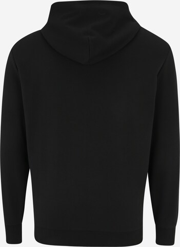 Calvin Klein Big & Tall Sweatjacke in Schwarz