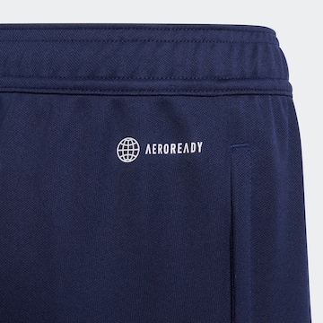 ADIDAS PERFORMANCE Regular Workout Pants 'Entrada 22 Training Bottoms' in Blue