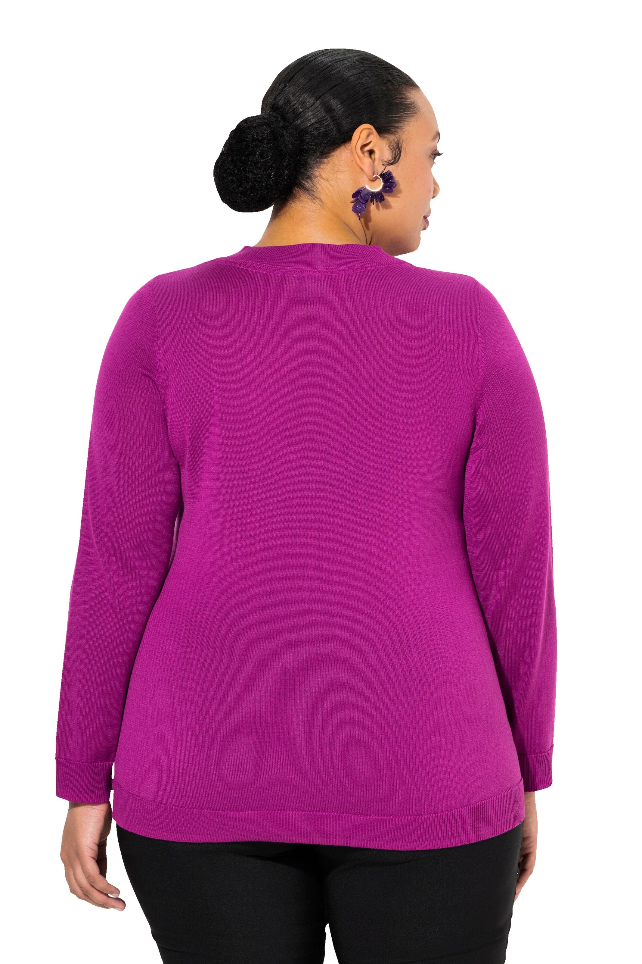 Ulla Popken Pullover in Lila