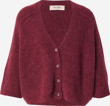 MOS MOSH Strickjacke 'MMThora Lizet' in Rot: Vorderseite