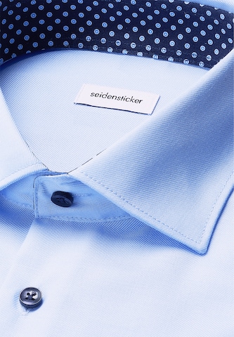 SEIDENSTICKER Comfort fit Overhemd in Blauw