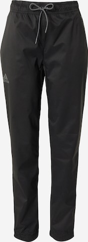 ADIDAS GOLFregular Sportske hlače - crna boja: prednji dio
