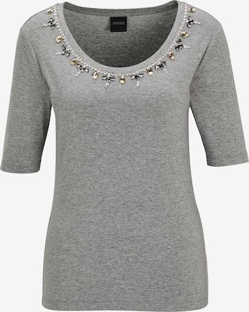 T-shirt MADELEINE en gris : devant