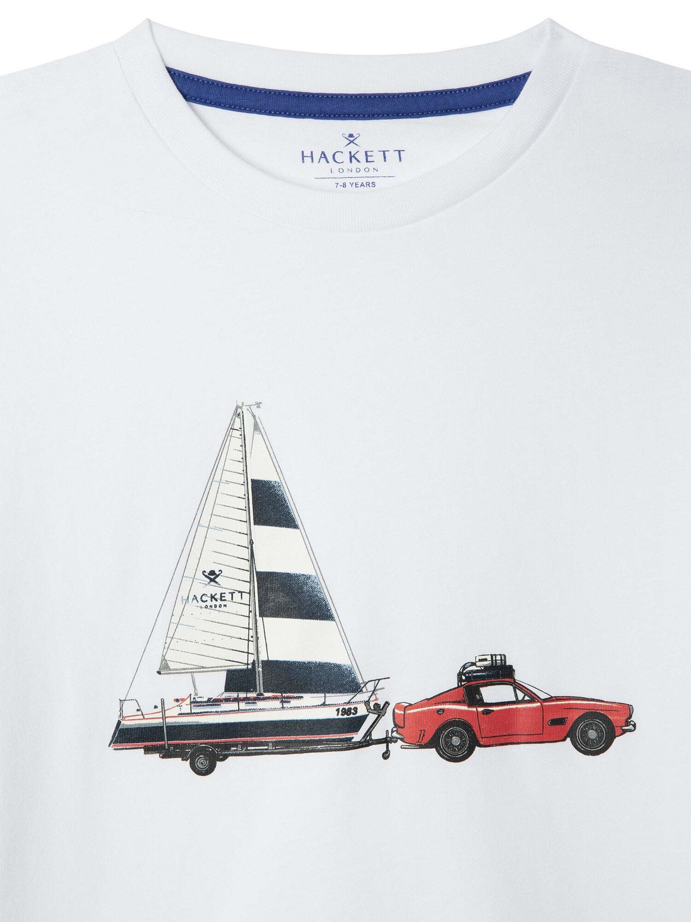 Maglietta di Hackett London in bianco