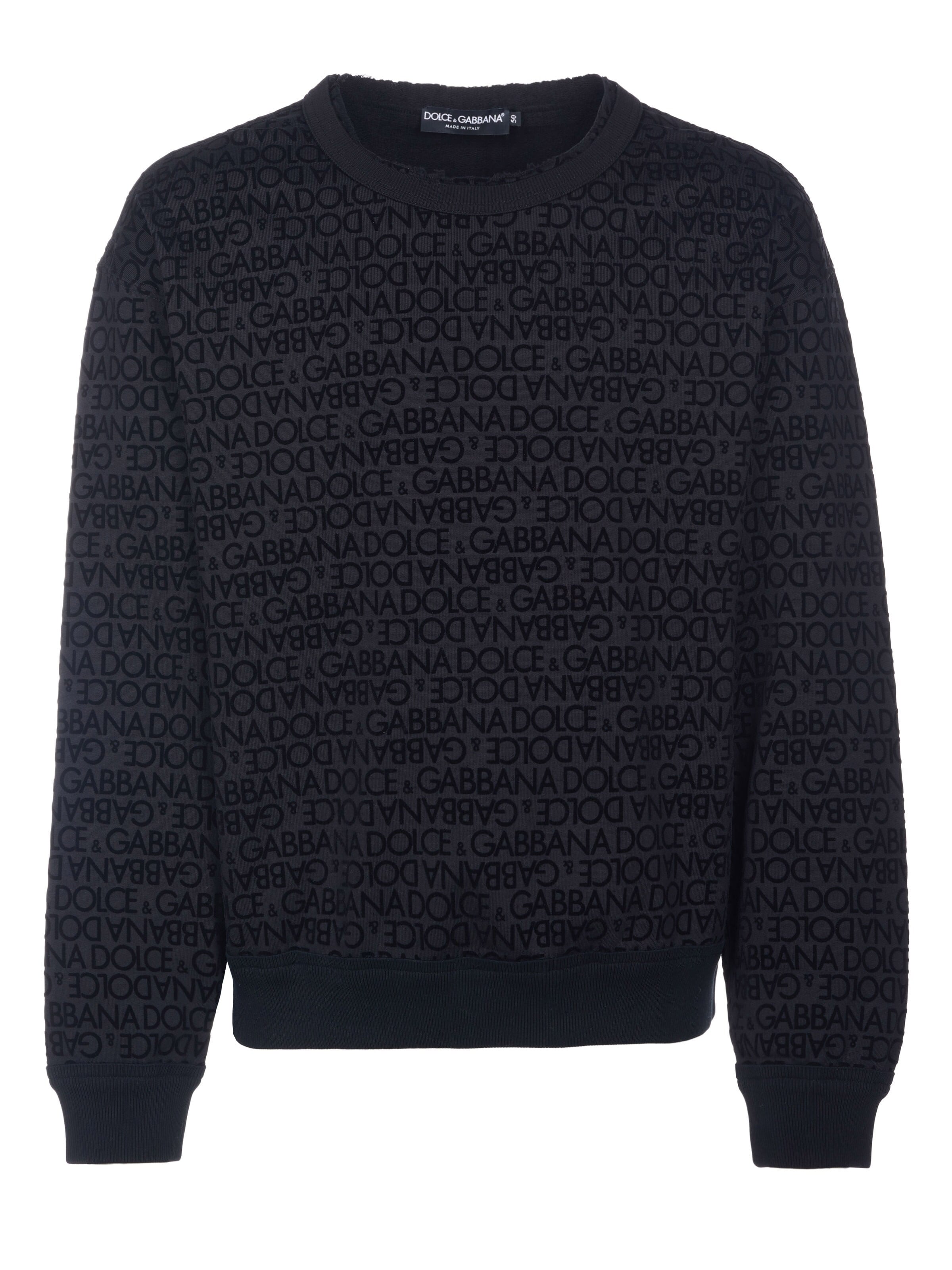 DOLCE & GABBANA Sweatshirt 'Dolce & Gabbana Pullover' in XXL in de kleur Zwart, Productweergave