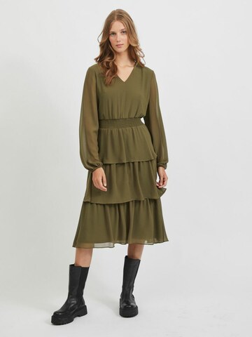 VILA Shirt dress 'Fulla' in Green