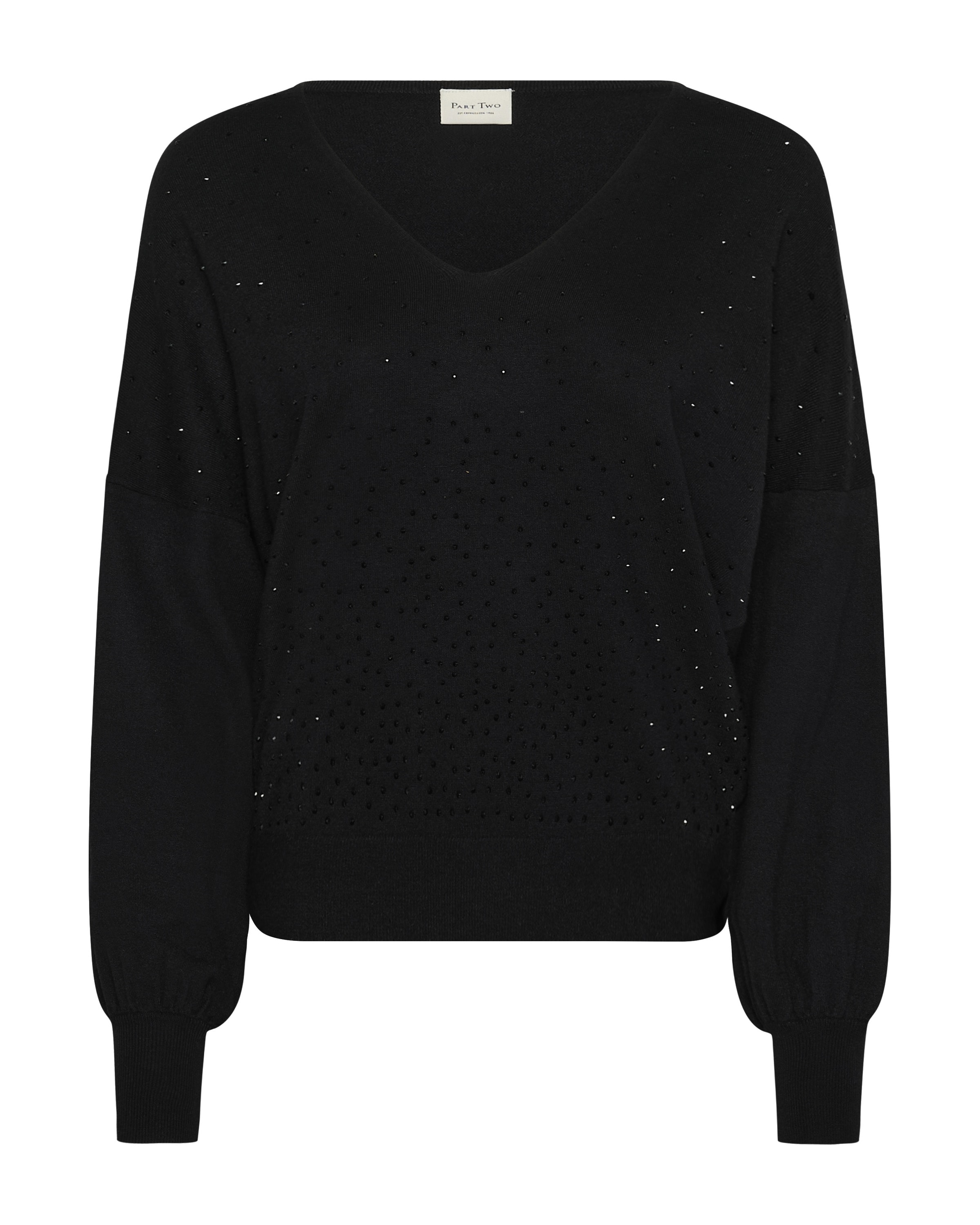 Part Two Pullover 'Macea' in Schwarz: Vorderseite