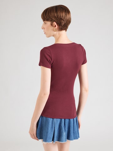 HOLLISTER Футболка в Красный